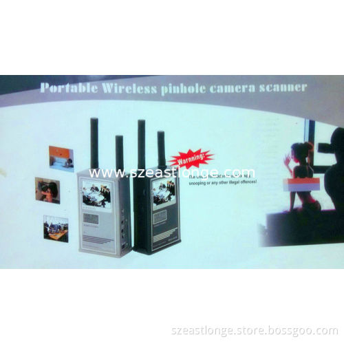 Est-404a Wireless Camera Scanner / Detector With 82 Mm Antennas , 2.5-inch Lcd Display